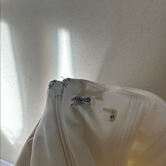 House of CB Lois Ivory Satin Corset Midi Dress NWOT Size XS - Picture 15 of 15